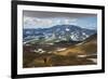 Tourists Hiking to the Smoking Gorely Volcano, Kamchatka, Russia, Eurasia-Michael Runkel-Framed Photographic Print