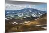 Tourists Hiking to the Smoking Gorely Volcano, Kamchatka, Russia, Eurasia-Michael Runkel-Mounted Photographic Print