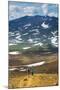 Tourists Hiking to the Smoking Gorely Volcano, Kamchatka, Russia, Eurasia-Michael Runkel-Mounted Photographic Print