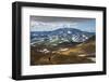 Tourists Hiking to the Smoking Gorely Volcano, Kamchatka, Russia, Eurasia-Michael Runkel-Framed Photographic Print