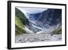 Tourists Hiking Up to the Franz-Joseph Glacier, Westland Tai Poutini National Park, Southern Alps-Michael Runkel-Framed Photographic Print