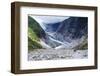 Tourists Hiking Up to the Franz-Joseph Glacier, Westland Tai Poutini National Park, Southern Alps-Michael Runkel-Framed Photographic Print