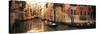 Tourists in a Gondola, Venice, Italy-null-Stretched Canvas