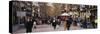 Tourists in a Street, Barcelona, Spain-null-Stretched Canvas