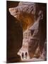 Tourists in Al-Siq, Petra, Jordan-Keren Su-Mounted Premium Photographic Print