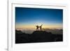 Tourists in Backlight Waiting for Sunset-Michael Runkel-Framed Photographic Print