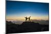 Tourists in Backlight Waiting for Sunset-Michael Runkel-Mounted Photographic Print