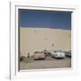 Tourists in Bathing Suits by Parked Cars and Climbing the Sleeping Bear Sand Dunes, Michigan, 1961-Frank Scherschel-Framed Photographic Print