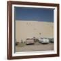 Tourists in Bathing Suits by Parked Cars and Climbing the Sleeping Bear Sand Dunes, Michigan, 1961-Frank Scherschel-Framed Photographic Print