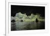 Tourists in cave on Tam Coc, Ngo Dong River, Vietnam-David Wall-Framed Photographic Print