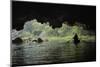 Tourists in cave on Tam Coc, Ngo Dong River, Vietnam-David Wall-Mounted Photographic Print