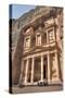 Tourists in Front of the Treasury, Petra, Jordan-Richard Maschmeyer-Stretched Canvas