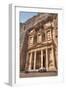 Tourists in Front of the Treasury, Petra, Jordan-Richard Maschmeyer-Framed Photographic Print