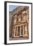 Tourists in Front of the Treasury, Petra, Jordan-Richard Maschmeyer-Framed Photographic Print