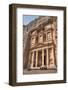 Tourists in Front of the Treasury, Petra, Jordan-Richard Maschmeyer-Framed Photographic Print