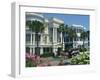 Tourists in Horse Drawn Vehicle, East Battery, Charleston, South Carolina, USA-Richardson Rolf-Framed Premium Photographic Print