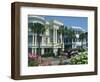 Tourists in Horse Drawn Vehicle, East Battery, Charleston, South Carolina, USA-Richardson Rolf-Framed Photographic Print