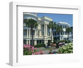 Tourists in Horse Drawn Vehicle, East Battery, Charleston, South Carolina, USA-Richardson Rolf-Framed Photographic Print