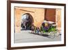 Tourists in Marrakech Enjoying a Horse and Cart Ride around the Old Medina-Matthew Williams-Ellis-Framed Photographic Print