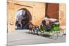 Tourists in Marrakech Enjoying a Horse and Cart Ride around the Old Medina-Matthew Williams-Ellis-Mounted Photographic Print