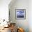 Tourists in Rigid Inflatable Boat Approach a Seal Lying on the Ice, Antarctica-Geoff Renner-Framed Photographic Print displayed on a wall