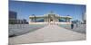 Tourists in Sukhbaatar square with Government palace, Ulan Bator, Mongolia, Central Asia, Asia-Francesco Vaninetti-Mounted Photographic Print