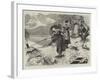 Tourists in the Bavarian Alps, the Echo-Hubert von Herkomer-Framed Giclee Print