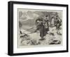 Tourists in the Bavarian Alps, the Echo-Hubert von Herkomer-Framed Giclee Print