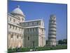 Tourists in the Piazza Del Duomo Near the Leaning Tower, Pisa, Tuscany, Italy-Rainford Roy-Mounted Photographic Print