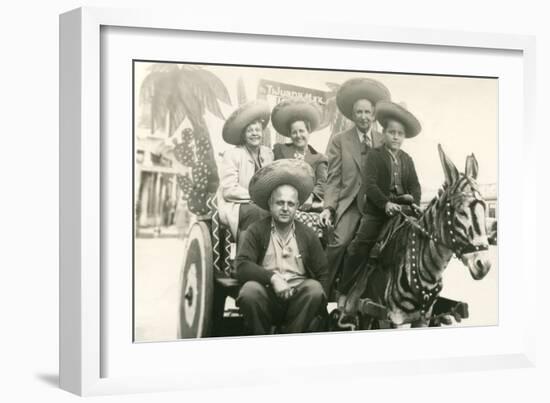 Tourists in Tijuana-null-Framed Art Print