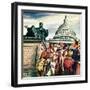 "Tourists in Washington D. C.," August 7, 1948-Constantin Alajalov-Framed Giclee Print