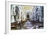 Tourists Inside Palermo Cathedral (Duomo Di Palermo), Palermo, Sicily, Italy, Europe-Matthew Williams-Ellis-Framed Photographic Print