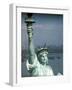 Tourists Looking Out from the Statue of Liberty Crown-Ralph Morse-Framed Photographic Print