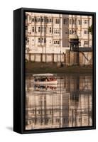 Tourists on a Boat on Lake Pichola in Udaipur, Rajasthan, India, Asia-Martin Child-Framed Stretched Canvas