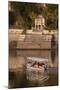 Tourists on a Boat on Lake Pichola in Udaipur, Rajasthan, India, Asia-Martin Child-Mounted Photographic Print