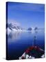 Tourists on Adventure Cruise, Antarctic Peninsula, Antarctica, Polar Regions-Geoff Renner-Stretched Canvas