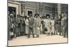 Tourists on an Excursion from a Cruise, Possibly in Sidi Bou Said, Tunisia, 1936-null-Mounted Photographic Print