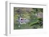 Tourists on Boat in Ritsurin-Koen, Takamatsu, Shikoku, Japan-Ian Trower-Framed Photographic Print