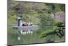 Tourists on Boat in Ritsurin-Koen, Takamatsu, Shikoku, Japan-Ian Trower-Mounted Photographic Print