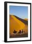 Tourists on Camel Safari, Sahara Desert, Merzouga, Morocco, North Africa, Africa-Doug Pearson-Framed Photographic Print