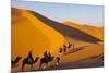 Tourists on Camel Safari, Sahara Desert, Merzouga, Morocco, North Africa, Africa-Doug Pearson-Mounted Photographic Print