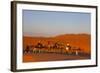 Tourists on Camel Safari, Sahara Desert, Merzouga, Morocco, North Africa, Africa-Doug Pearson-Framed Photographic Print