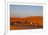 Tourists on Camel Safari, Sahara Desert, Merzouga, Morocco, North Africa, Africa-Doug Pearson-Framed Photographic Print