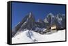 Tourists on Jade Dragon Snow Mountain (Yulong Xueshan), Lijiang, Yunnan, China, Asia-Ian Trower-Framed Stretched Canvas