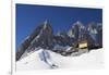 Tourists on Jade Dragon Snow Mountain (Yulong Xueshan), Lijiang, Yunnan, China, Asia-Ian Trower-Framed Photographic Print