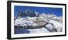 Tourists on Jade Dragon Snow Mountain (Yulong Xueshan), Lijiang, Yunnan, China-Ian Trower-Framed Photographic Print