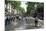 Tourists on Promenade, Rambla De Canaletes, Barcelona, Catalonia, Spain-Jeremy Bright-Mounted Photographic Print