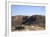 Tourists on Safari in Open Jeep, Ranthambore National Park, Rajasthan, India, Asia-Peter Barritt-Framed Photographic Print