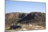 Tourists on Safari in Open Jeep, Ranthambore National Park, Rajasthan, India, Asia-Peter Barritt-Mounted Photographic Print