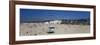 Tourists on the Beach, Huntington Beach, Orange County, California, USA-null-Framed Photographic Print